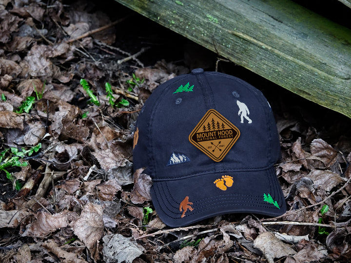Mount Hood Bigfoot Adventure Baseball Cap