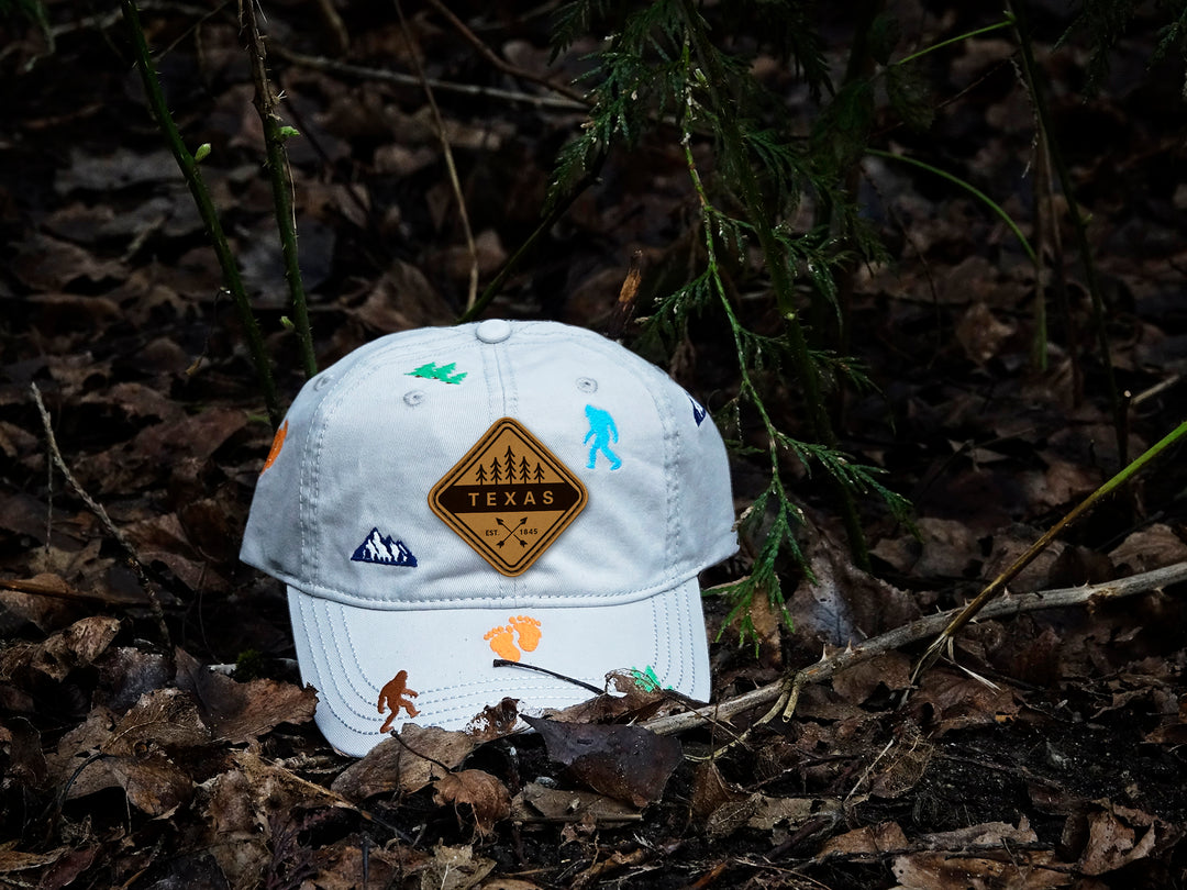 Texas Bigfoot Adventure Baseball Cap