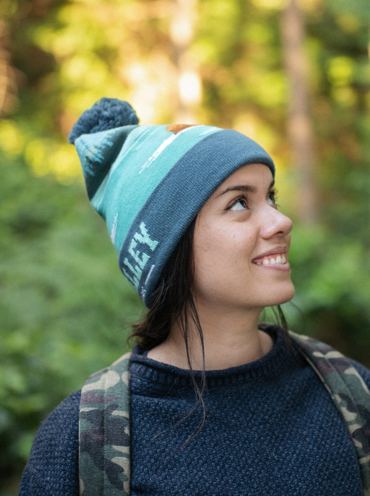 Kobuk Valley National Park Beanie Pom Pom Hat for Hiking Camping Winter