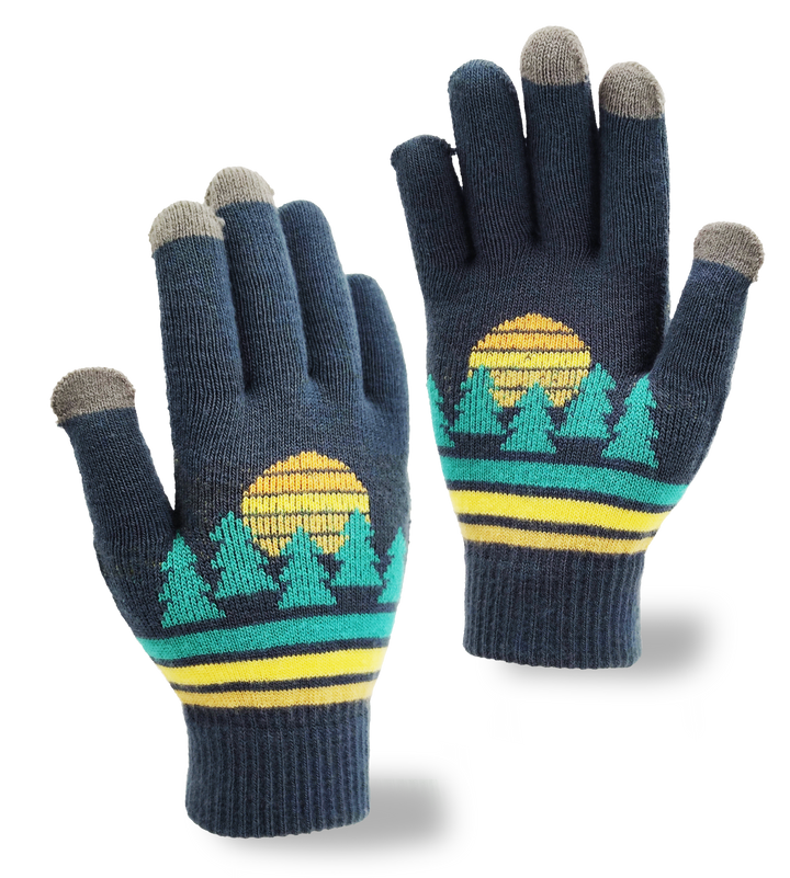 Daybreak Woods Knit Gloves