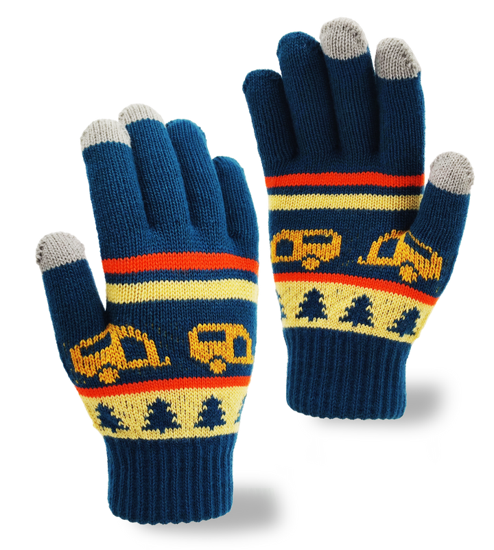Ember Trails Knit Gloves