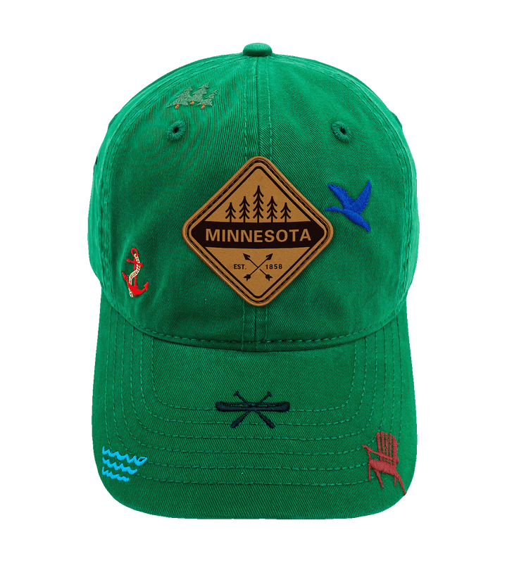 Minnesota Canoe Adventure Baseball Cap