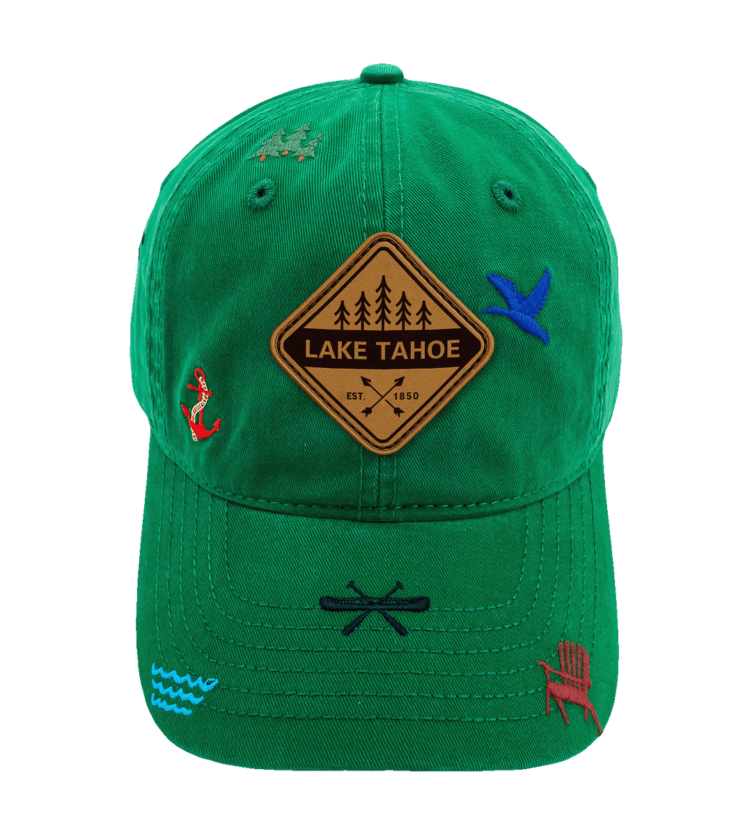 Lake Tahoe Canoe Adventure Baseball Cap