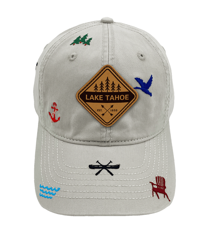 Lake Tahoe Canoe Adventure Baseball Cap