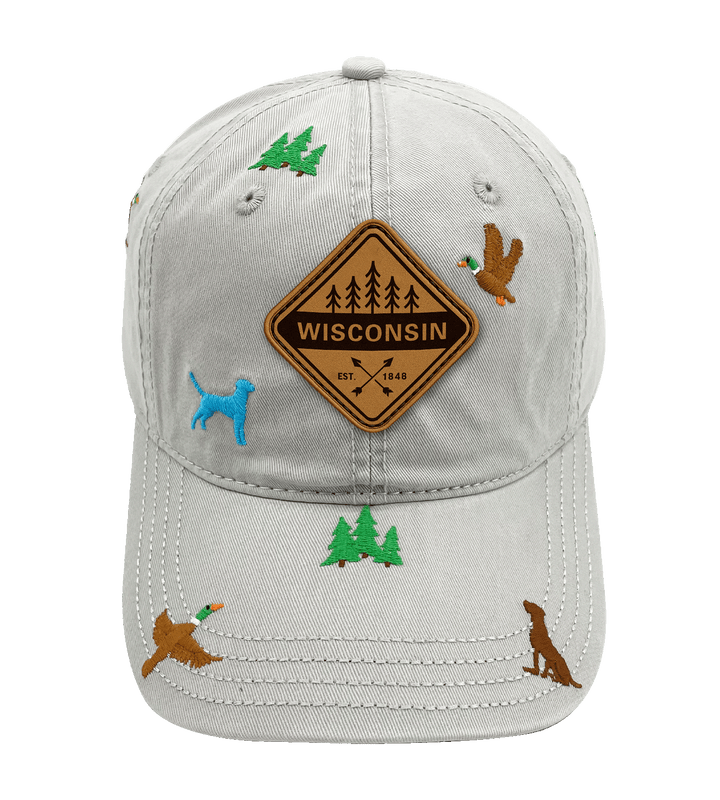 Wisconsin Hunting Adventure Baseball Cap