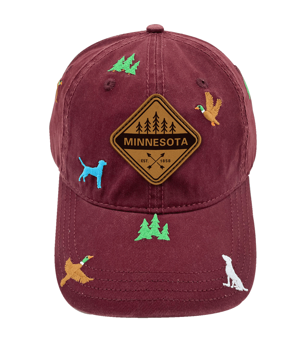 Minnesota Hunting Adventure Baseball Cap