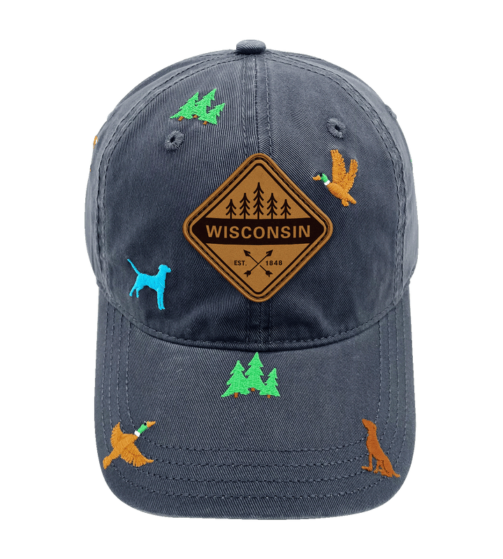 Wisconsin Hunting Adventure Baseball Cap