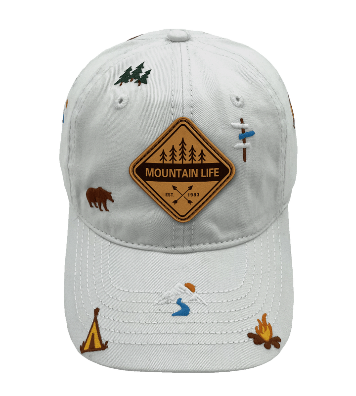 Mountain Wilderness Camping Baseball Cap
