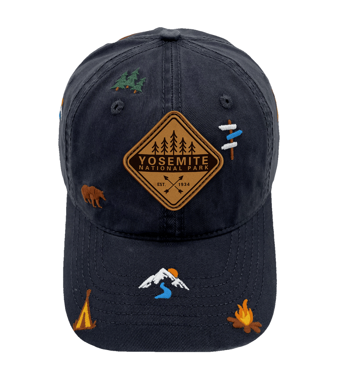Yosemite Wilderness Camping Baseball Cap