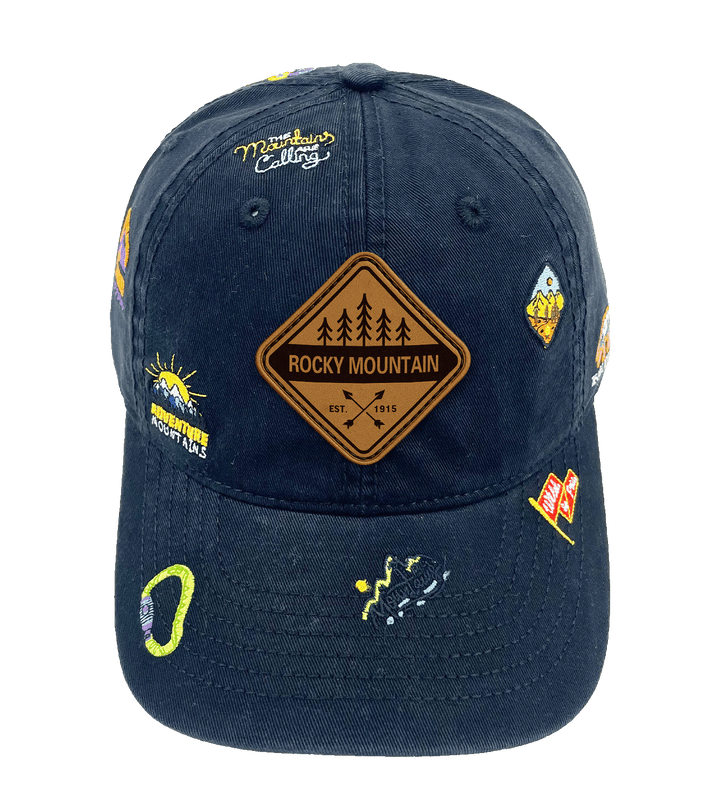 Rocky Mountain Mountain Adventure Baseball Cap