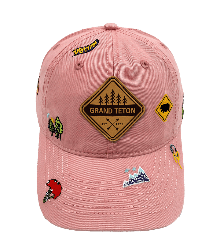 Grand Teton Trail Badge Adventure Cap