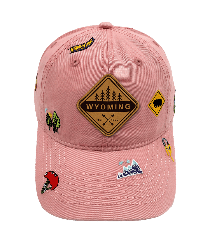 Wyoming Trail Badge Adventure Cap