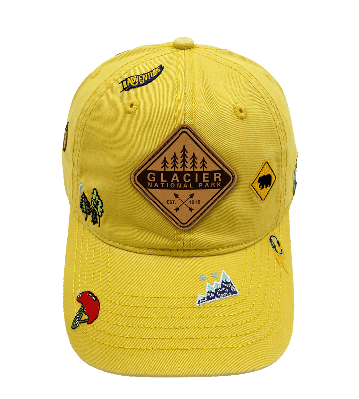 Glacier Trail Badge Adventure Cap