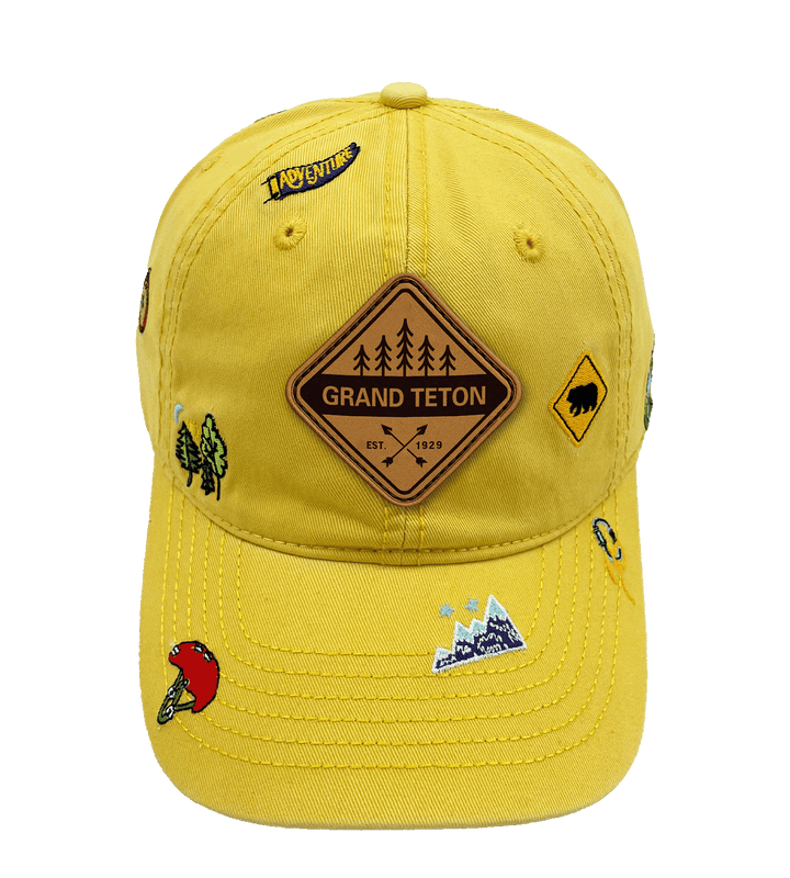 Grand Teton Trail Badge Adventure Cap
