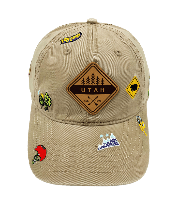 Utah Trail Badge Adventure Cap