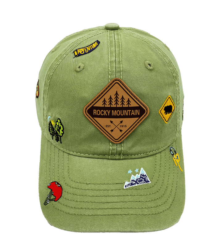 Rocky Mountain Trail Badge Adventure Cap