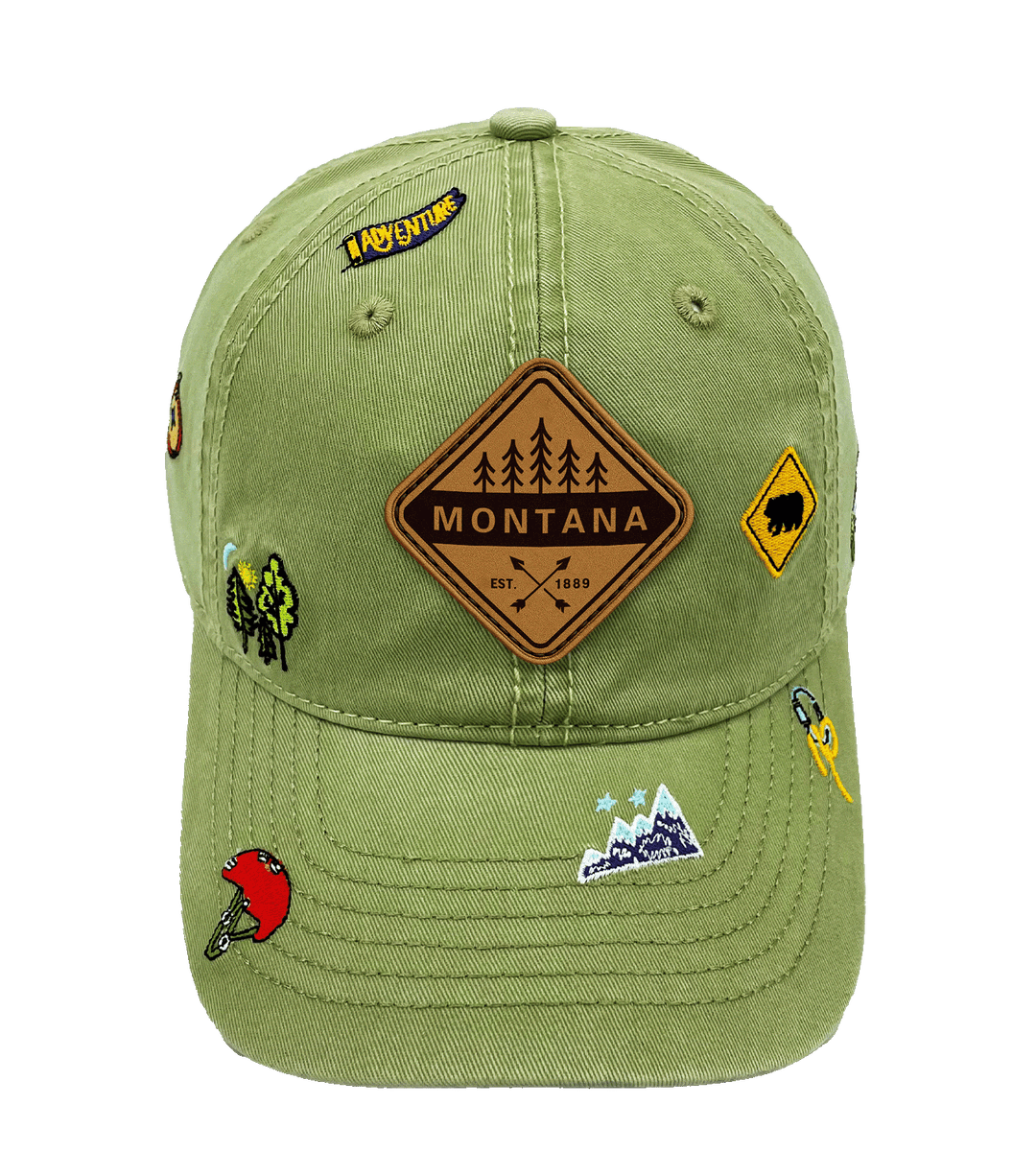 Montana Trail Badge Adventure Cap