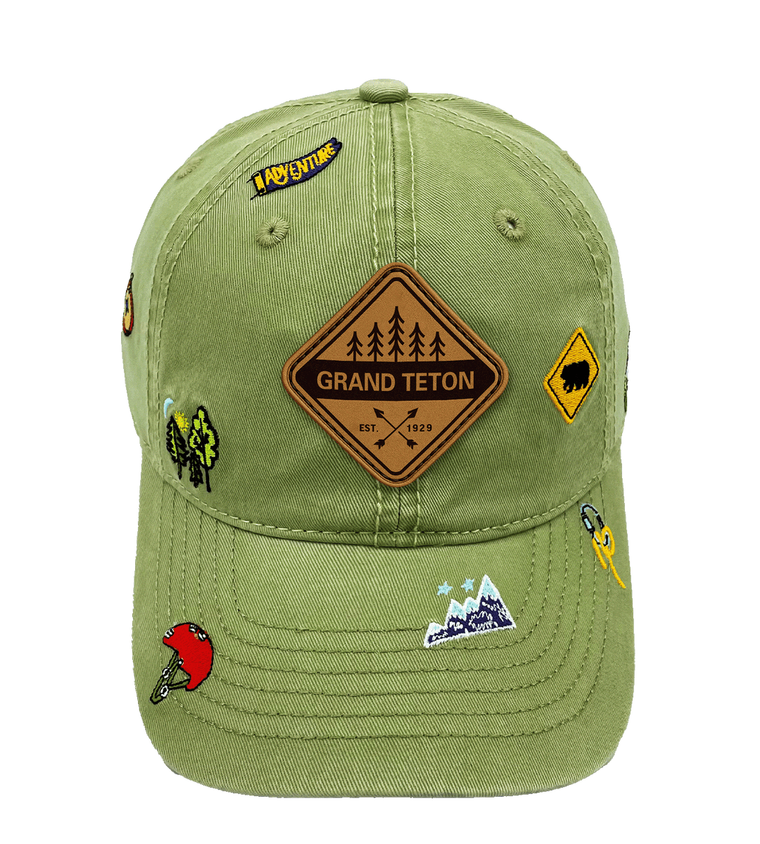 Grand Teton Trail Badge Adventure Cap