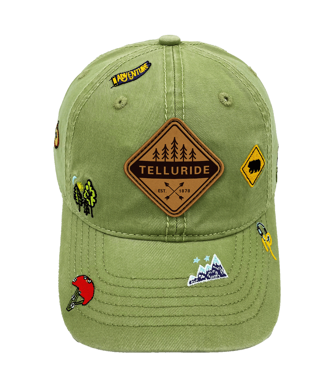 Telluride Trail Badge Adventure Cap