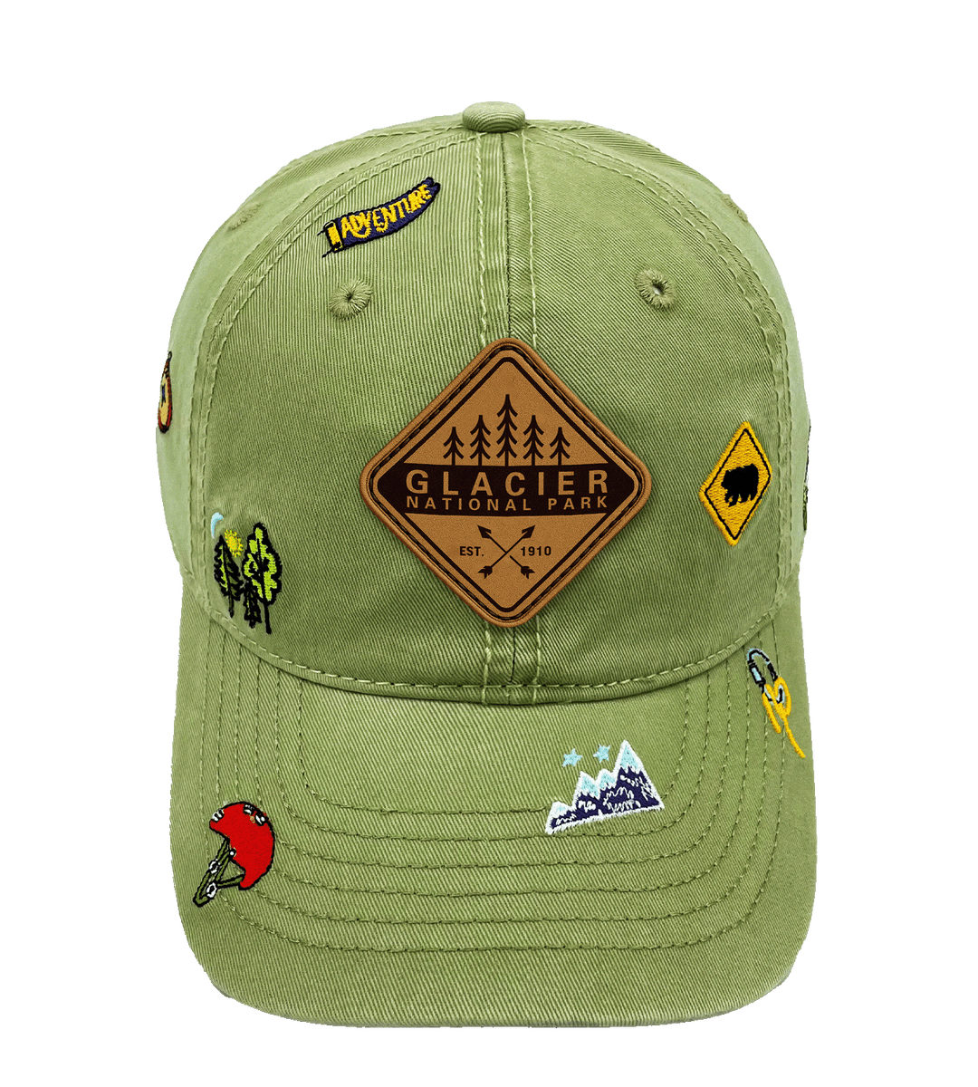 Glacier Trail Badge Adventure Cap