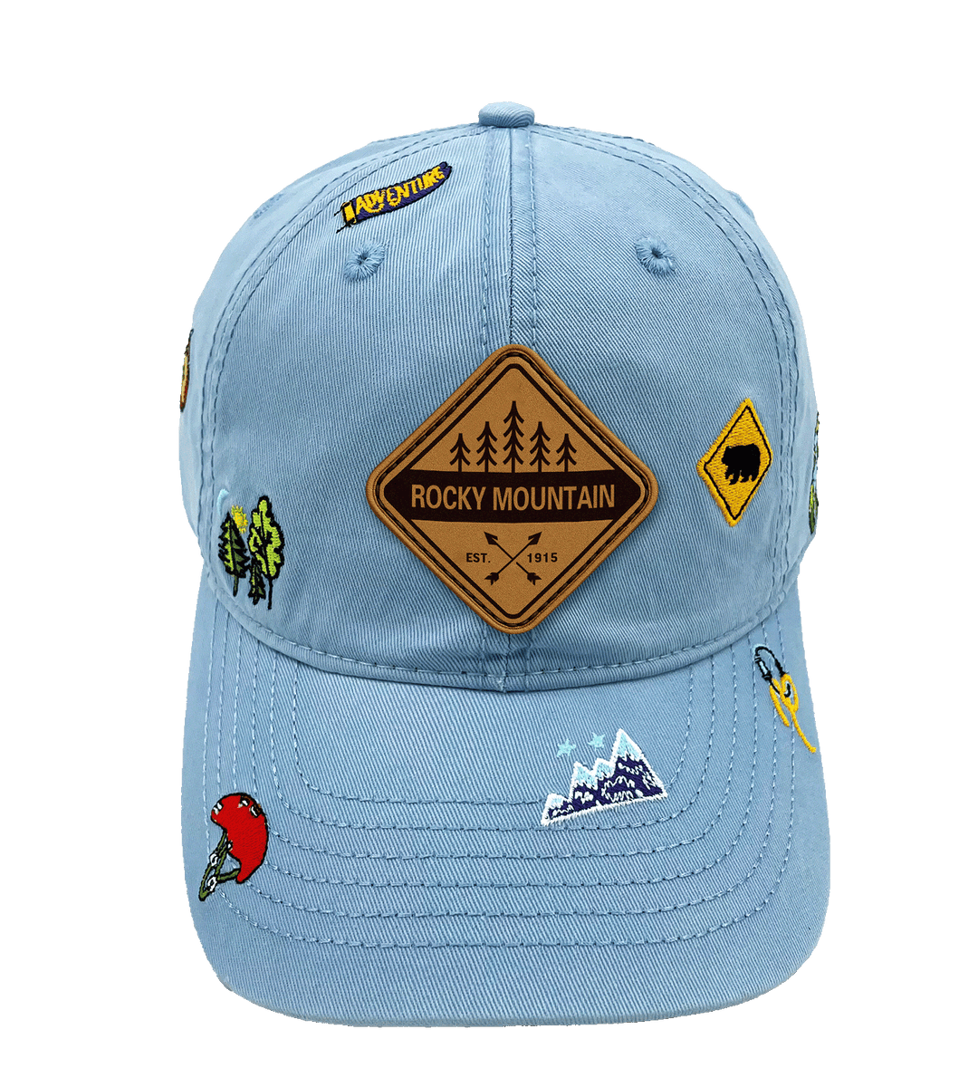 Rocky Mountain Trail Badge Adventure Cap
