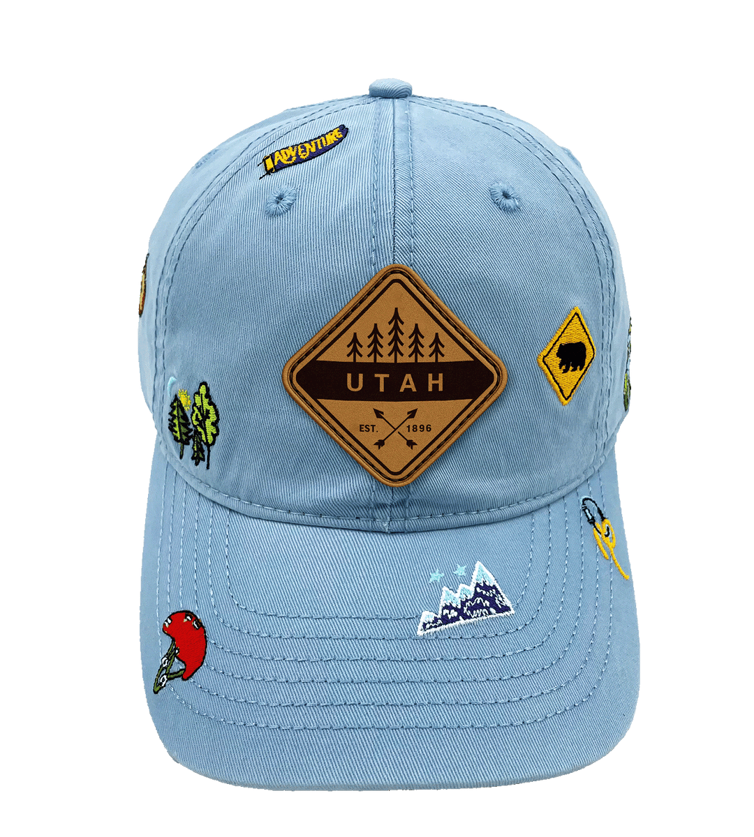Utah Trail Badge Adventure Cap
