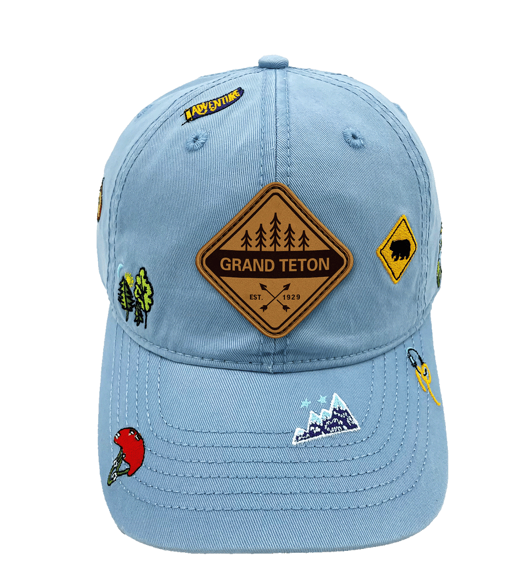 Grand Teton Trail Badge Adventure Cap