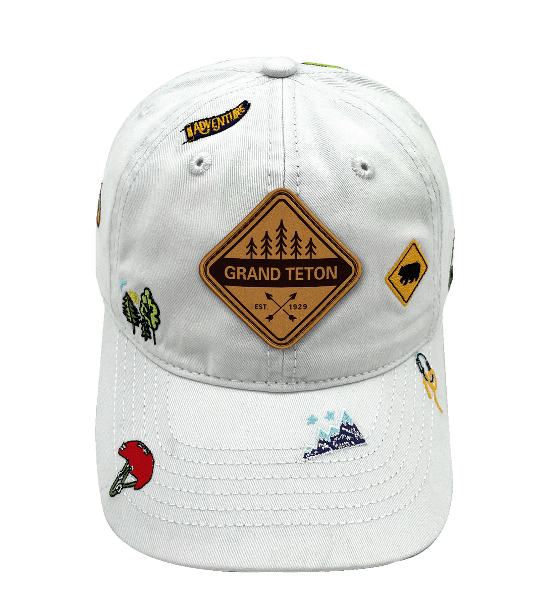 Grand Teton Trail Badge Adventure Cap