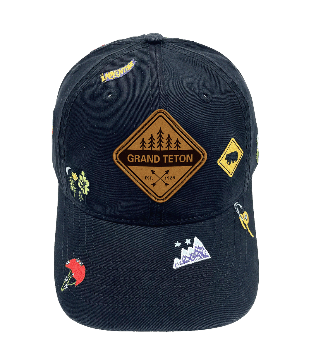 Grand Teton Trail Badge Adventure Cap