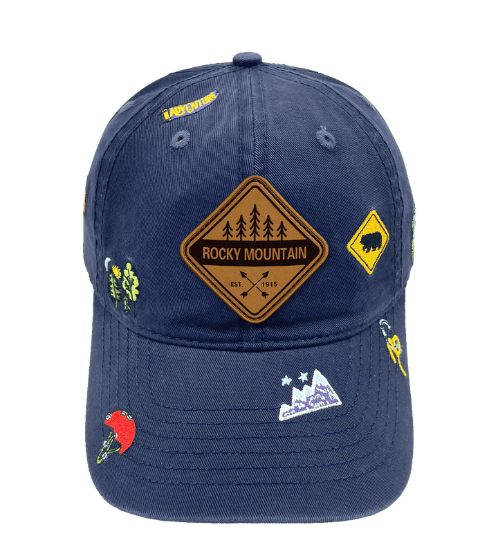 Rocky Mountain Trail Badge Adventure Cap