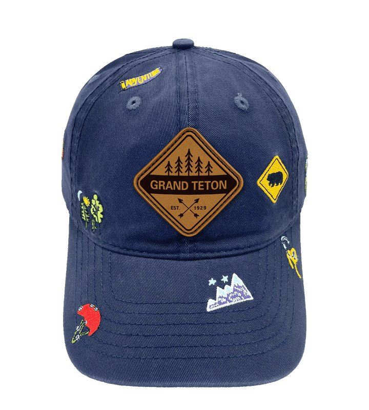 Grand Teton Trail Badge Adventure Cap