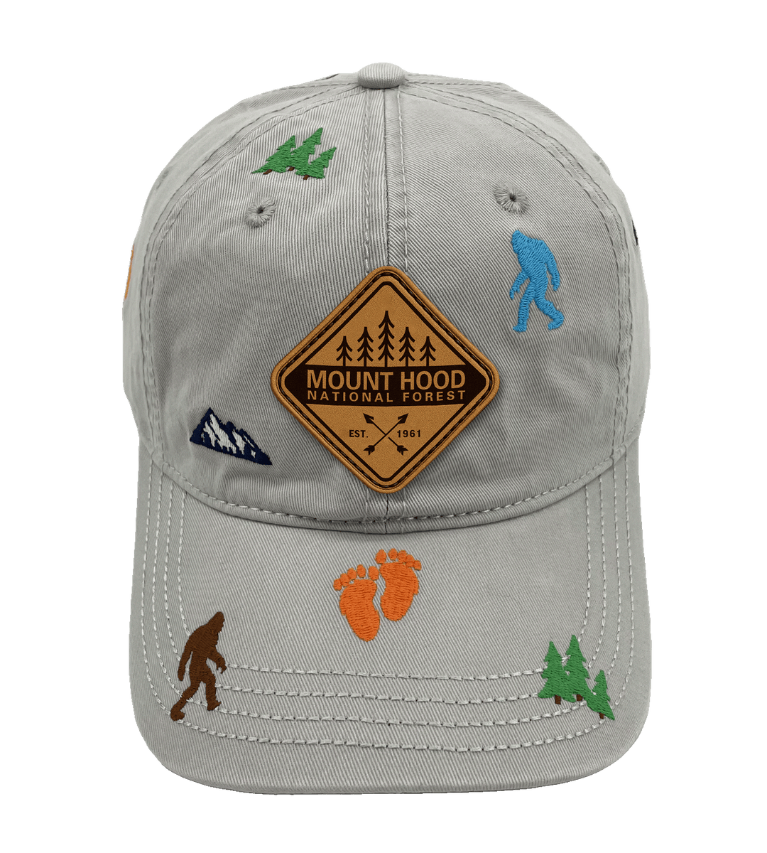 Mount Hood Bigfoot Adventure Baseball Cap