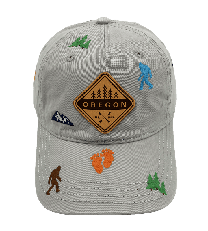 Oregon Bigfoot Adventure Baseball Cap