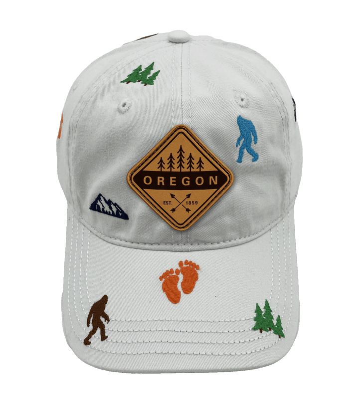 Oregon Bigfoot Adventure Baseball Cap