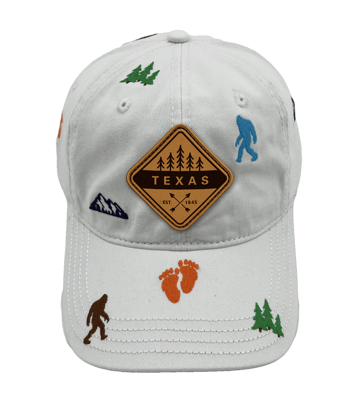Texas Bigfoot Adventure Baseball Cap