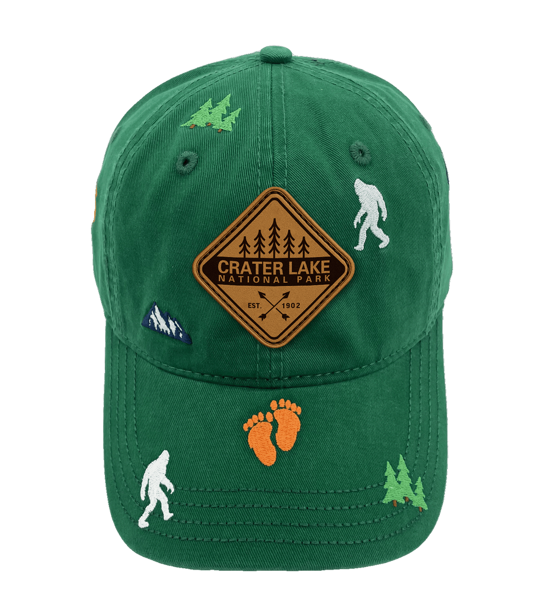 Crater Lake Bigfoot Adventure Baseball Cap