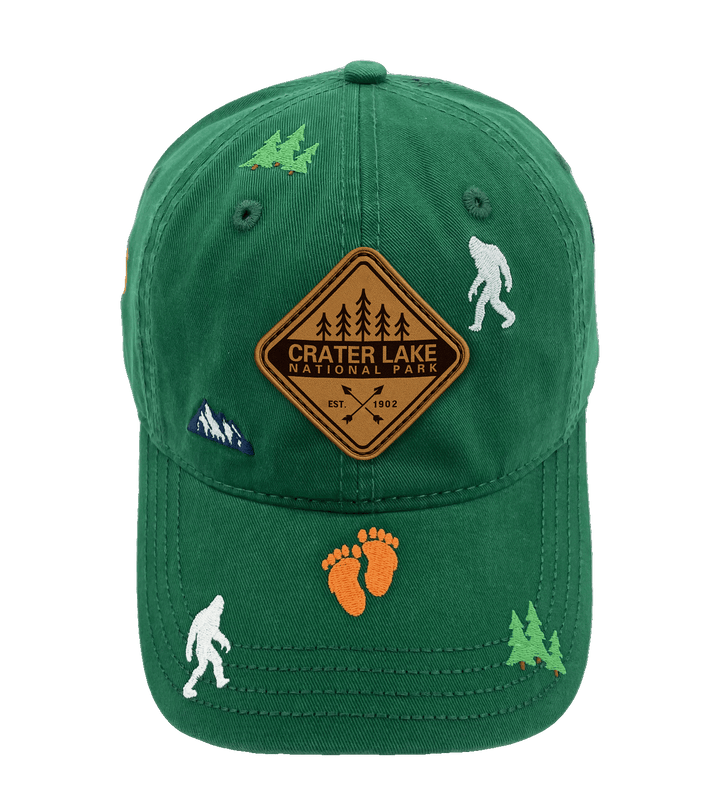 Crater Lake Bigfoot Adventure Baseball Cap