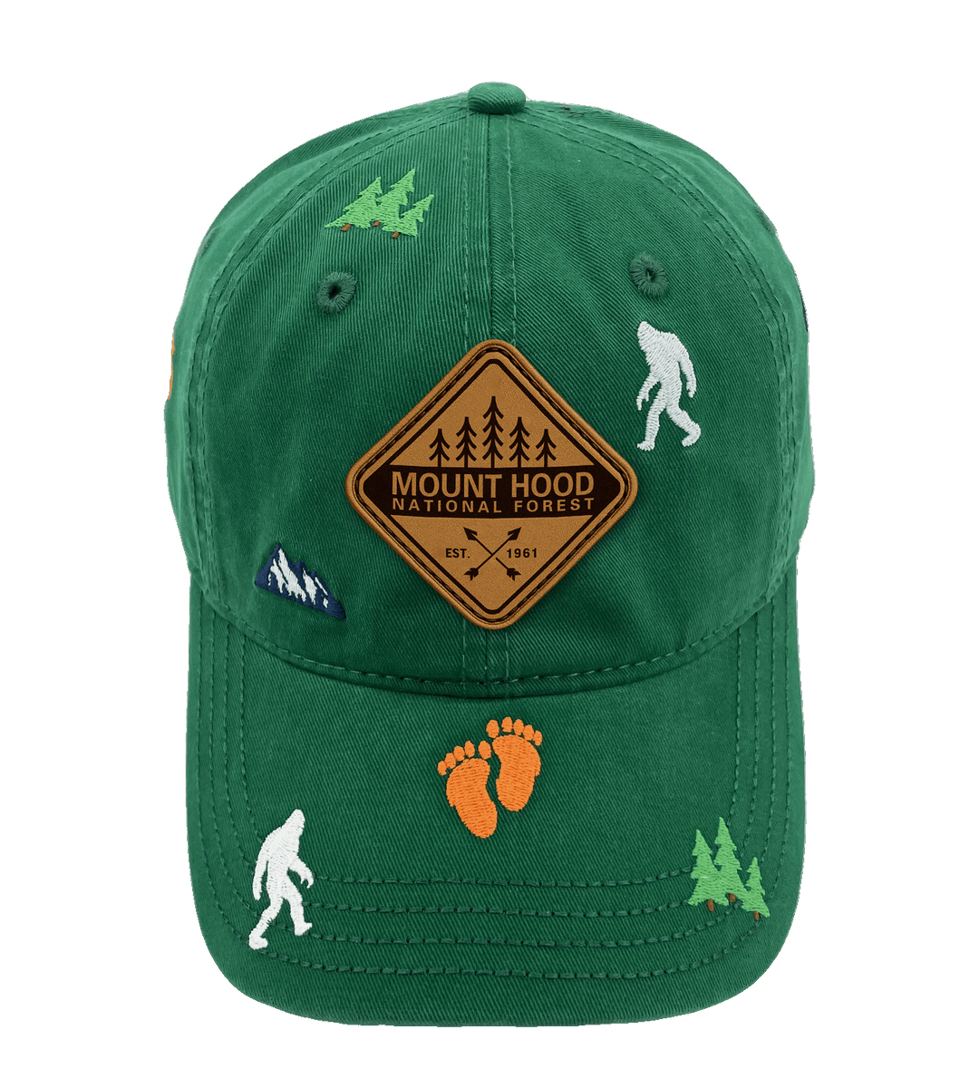 Mount Hood Bigfoot Adventure Baseball Cap