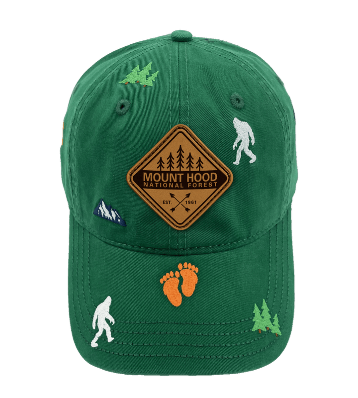 Mount Hood Bigfoot Adventure Baseball Cap