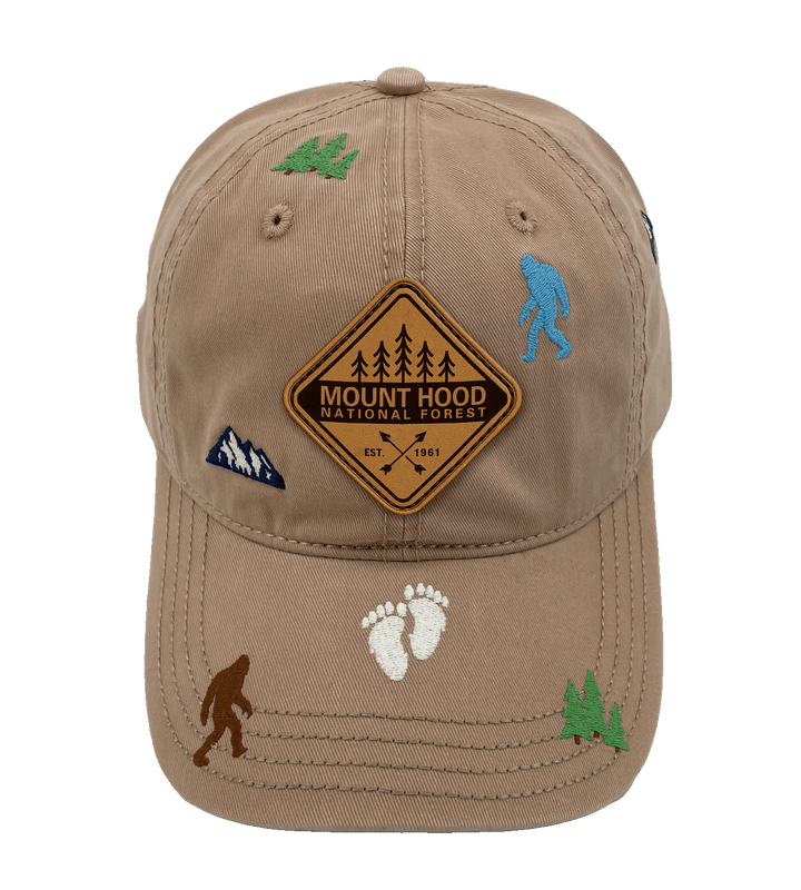 Mount Hood Bigfoot Adventure Baseball Cap
