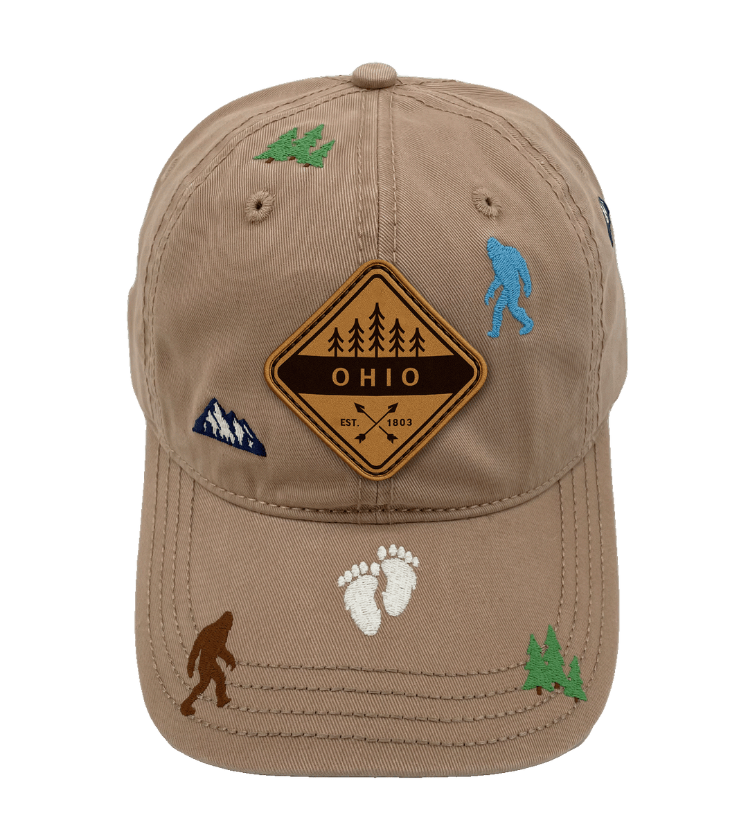 Ohio Bigfoot Adventure Baseball Cap