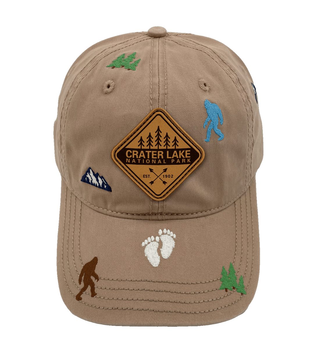 Crater Lake Bigfoot Adventure Baseball Cap