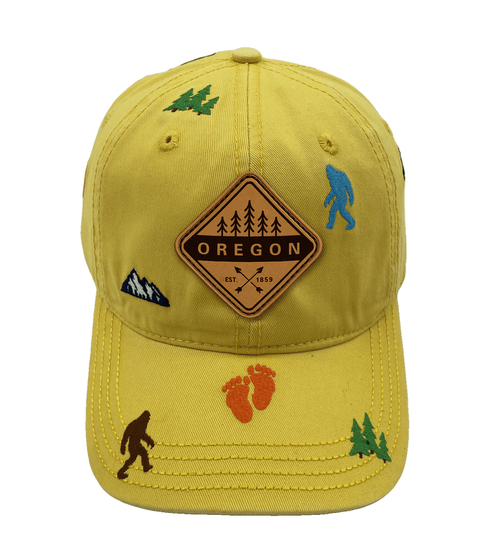 Oregon Bigfoot Adventure Baseball Cap