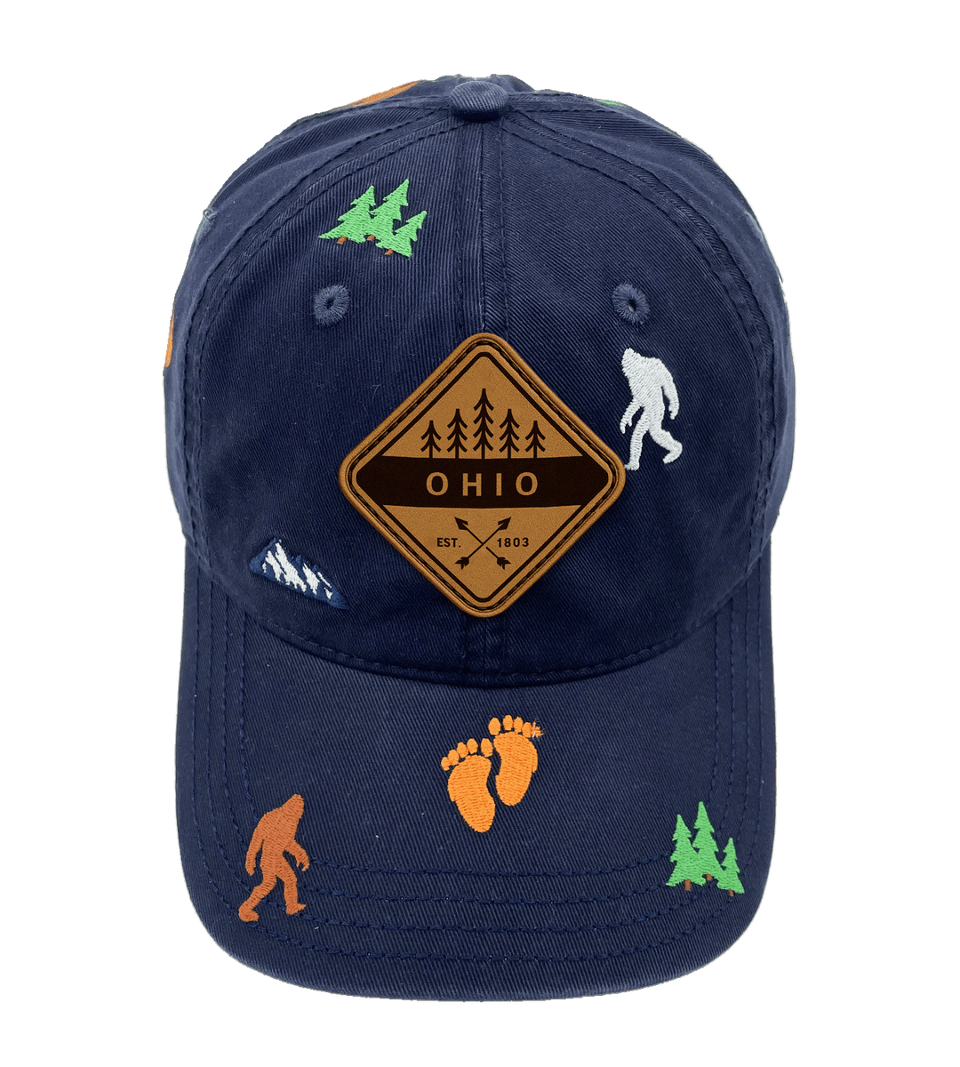 Ohio Bigfoot Adventure Baseball Cap