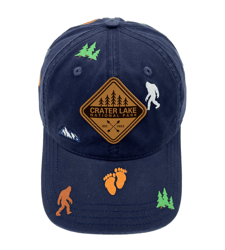 Crater Lake Bigfoot Adventure Baseball Cap