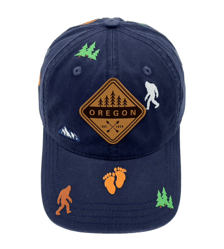Oregon Bigfoot Adventure Baseball Cap
