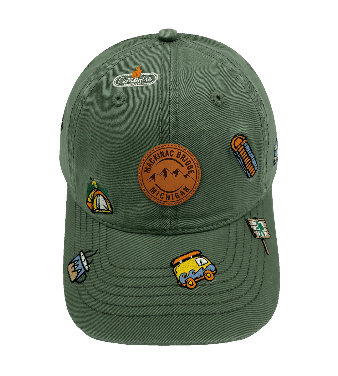 Michigan Mackinac Bridge Explorer Cap
