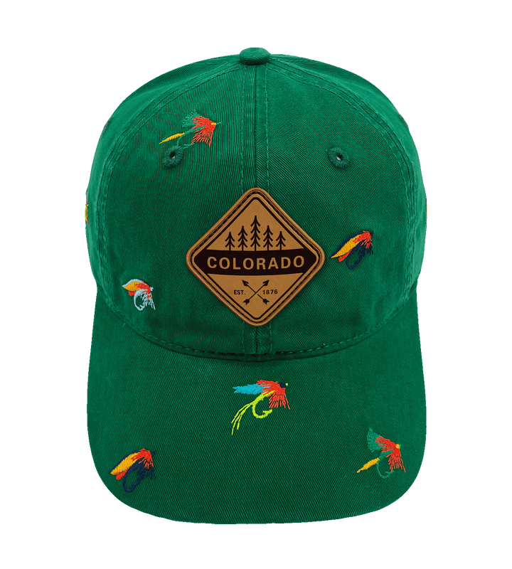 Colorado Fly Fishing Adventure Baseball Cap