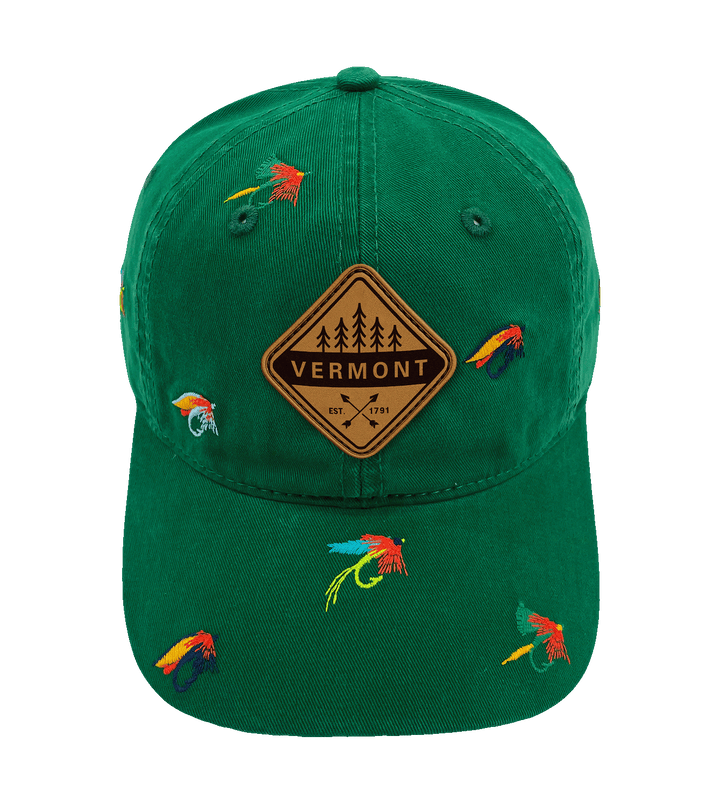 Vermont Fly Fishing Adventure Baseball Cap