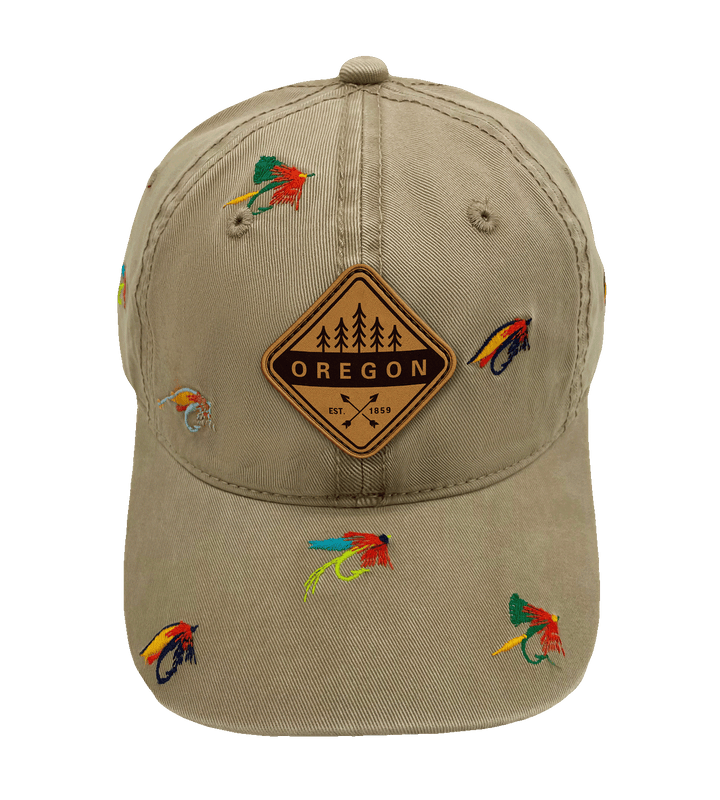 Oregon Fly Fishing Adventure Baseball Cap
